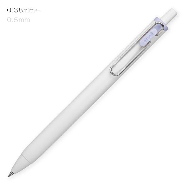 三菱鉛筆　UMNS38-81　ゲルインクボールペン　0.38mm　ユニボールワン　uni-ball ONE　バタフライピー色