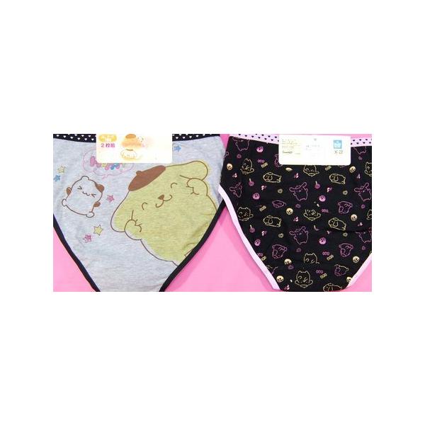 ポムポムプリン フルーツパンツ ポムポムプリン 【POMPOMPURIN】ポムポムプリン2枚組みショーツ