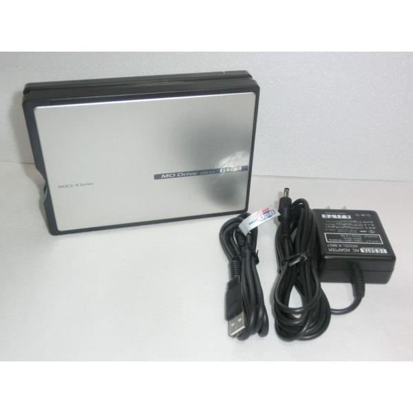 I-O DATA MOC2-U640R USB2.0/1.1対応 コンパクトMOドライブ