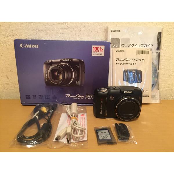Canon キャノン PowerShot SX110 IS デジタルカメラ Amazon.com : Canon Powershot SX110IS 9MP Digital Camera with