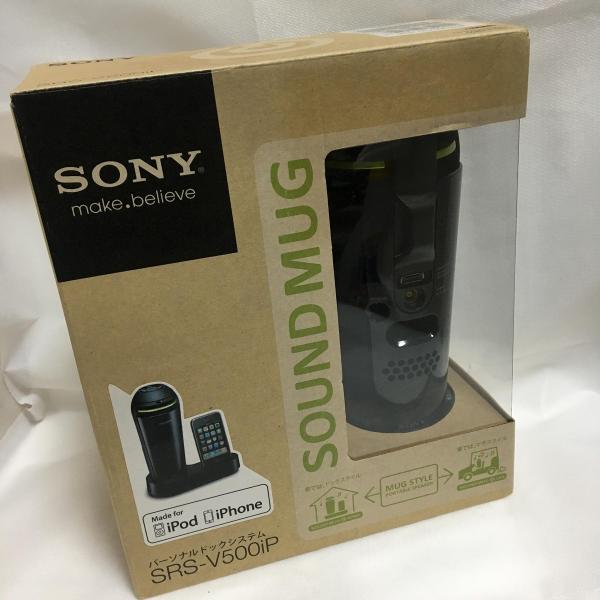 (未使用･未開封品)　SONY iPod/iPhone用ドックスピーカー 車載用シガー電源対応 ブラック SRS-V500IP/B tu1jdyt Amazon.co.jp: SONY iPod/iPhone用ドックスピーカー 車載用