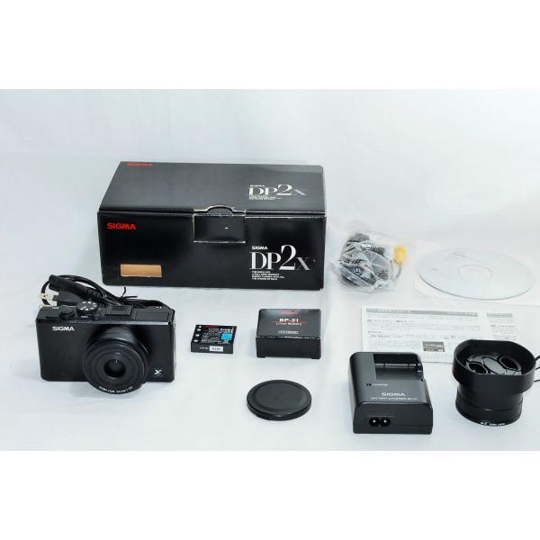 シグマ デジタルカメラ DP2x 1406万画素 APS-Cサイズ CMOSセンサー 41mm F2.8相当(35mm換算) RAW撮影可能 Fove