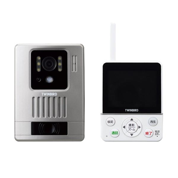 TWINBIRD VC-J560-M  ワイヤレスドアフォン TWINBIRD VC-J560-M ワイヤレスドアフォン ホームセキュリティー