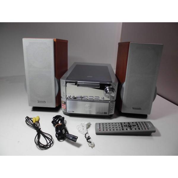 Panasonic パナソニック SC-PM3DVDF-S シルバー DVD/MD ステレオ