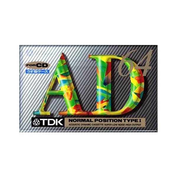 TDK カセットテープ AD 64分 ノーマル/TYPEI
