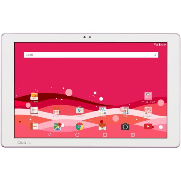 LG(エルジー) Qua tab PZ 16GB ピンク LGT32 au : Burano - 通販