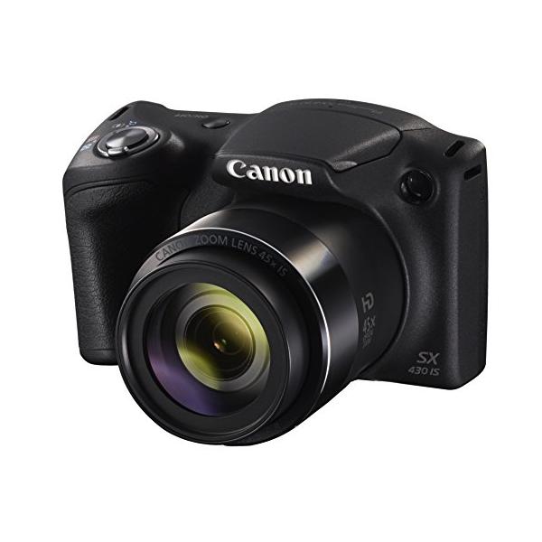 キヤノン コンパクトデジタルカメラ PowerShot SX430 IS 光学45倍ズーム/Wi-Fi対応 PSSX430IS ブラック
