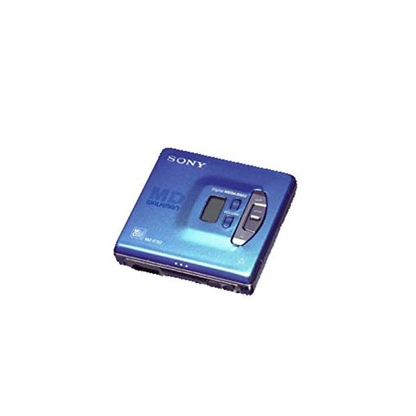 SONY MZ-E30 ポータブルミニ―ディスクプレーヤー SONY ソニー MZ-E30 （ブルー） ポータブルMDプレーヤー MDLP非
