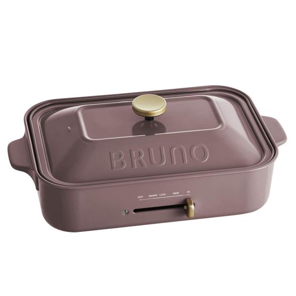 BRUNO ホットプレートセット　パープル Amazon | BRUNO コンパクトホットプレート パープル サイズなし