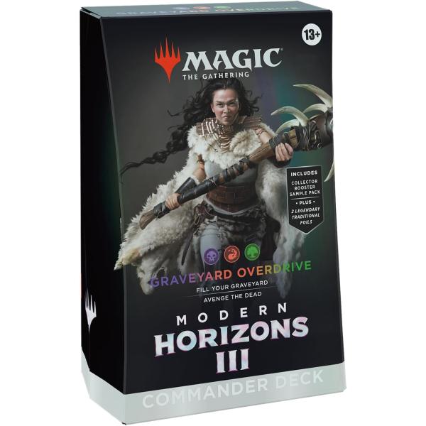 新品／未開封品】マジックザギャザリング モダンホライゾン3 統率者 