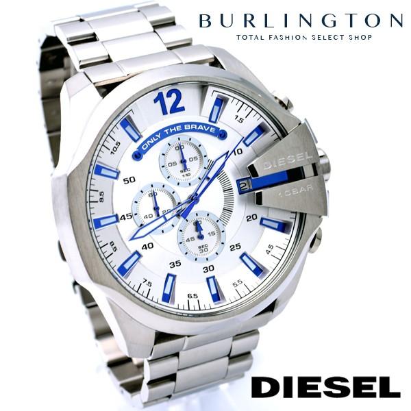 ディーゼル 腕時計 メンズ Diesel 時計 Dz4477 Mega Chief メガチーフ シルバー ブルー クロノグラフ 男性用 就職祝い 誕生日 ギフト プレゼント Buyee Buyee Japanese Proxy Service Buy From Japan Bot Online