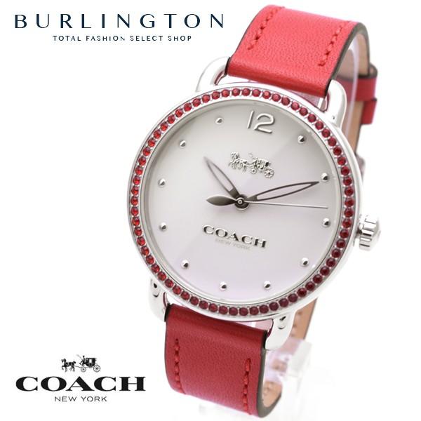 コーチ 腕時計 レディース Coach デランシー ホワイト 白 レッド 赤 人気 ブランド 女性 誕生日 ギフト プレゼント Burlington 通販 Yahoo ショッピング