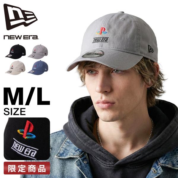 ニューエラ プレイステーション ファミリーマーク ベースボールキャップ カーブドバイザー 帽子 NEW ERA 9THIRTY PlayStation