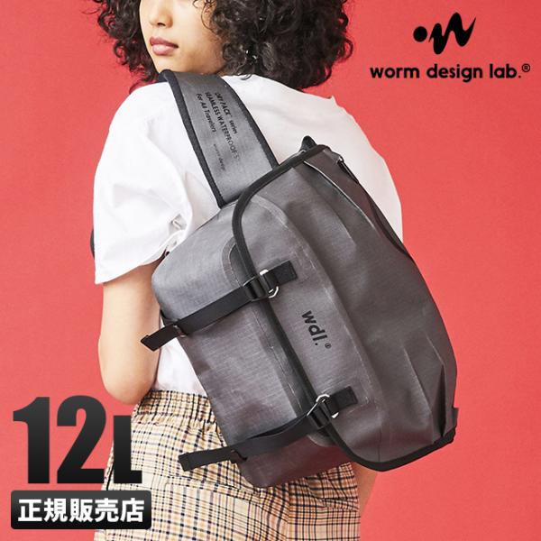 防水 Worm メンズ Worm 追加最大 15 Design 在庫限り 小さめ メッセンジャーバッグ メンズバッグ ワームデザインラボ Vbsf 4952 Lab Vbsf 4952 Vbsf 4952 ビジネスバグズ