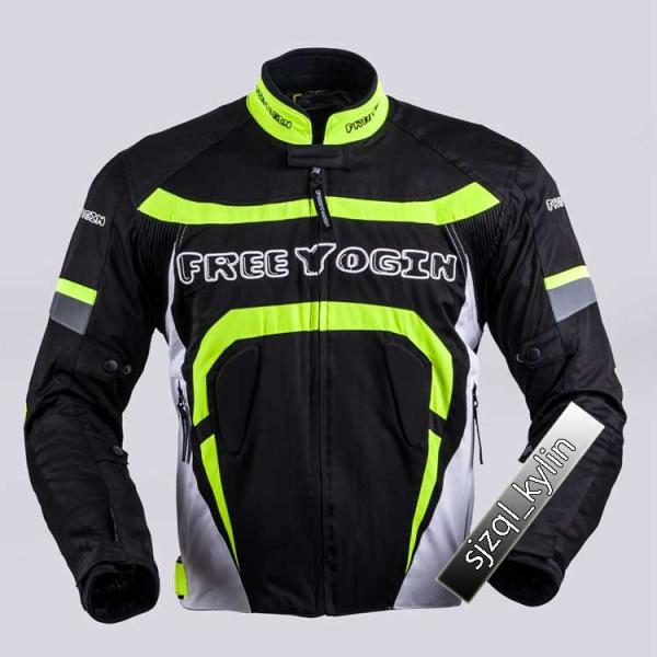 バイクウェア・装備 FOG FREE YOGIN] バイクウエア バイク用 レーシング メッシュ 橙/緑