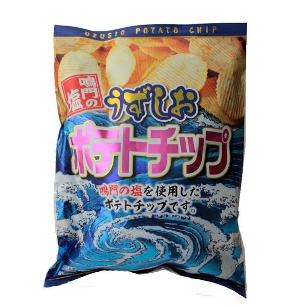 うずしお ポテトチップ 鳴門の塩使用 マルシン : 徳島県物産館 - 通販