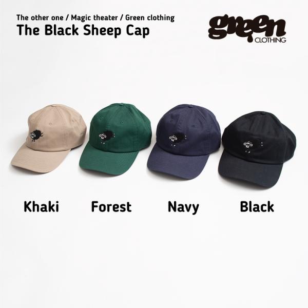 2023-2024 greenclothing The Black Sheep Cap グリーンクロージング ブラックシープ キャップ