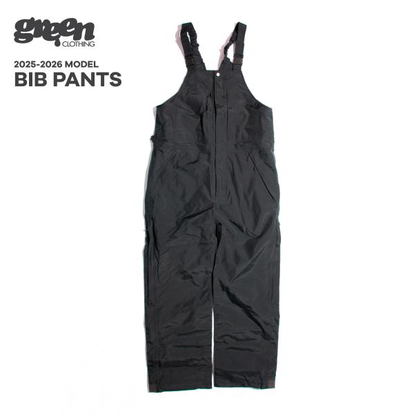 2025-2026 greenclothing BIB PANTS グリーンクロージング ビブパンツ