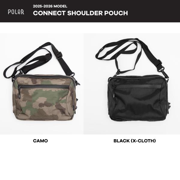 POLeR CONNECT SHOULDER POUCH ポーラー コネクト ショルダー ポーチ