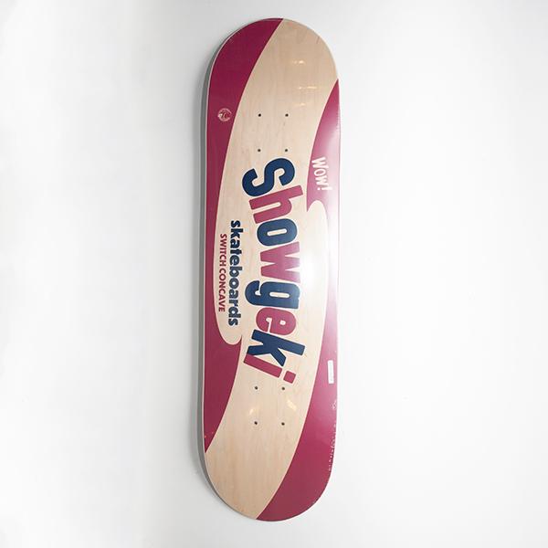 Showgeki Skateboard POPART Switch Concave 8.25 ショウゲキスケートボード ポップアート スイッチコンケーブ