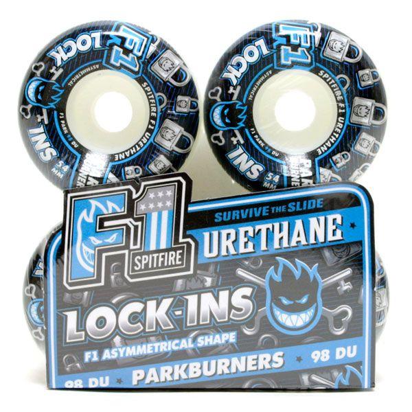 SPITFIRE WHEEL F1 PARK BURNER - LOCK INS 54mm / 98DU スケボー