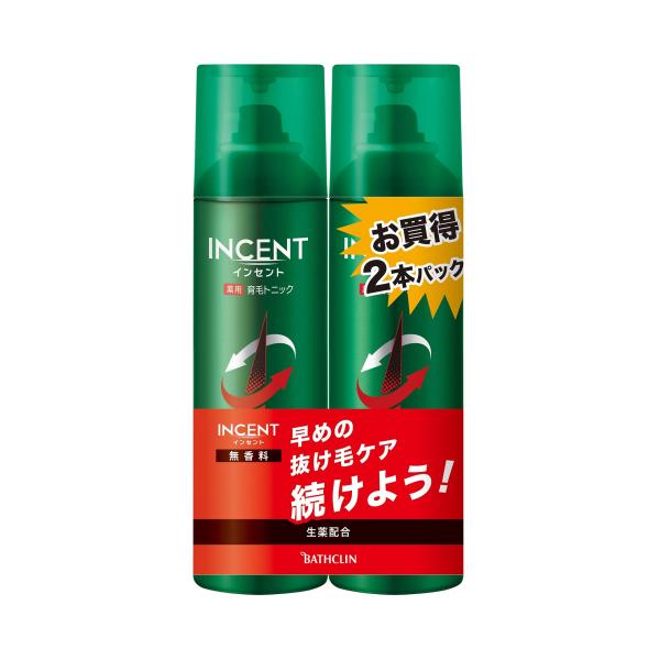 2つの生薬エキスが血行促進、毛根を活性化、抜け毛予防＆育毛。