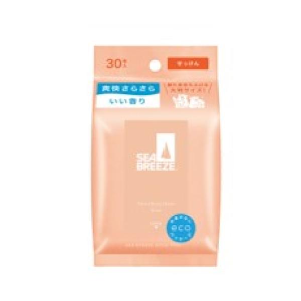 拭いた瞬間、すっきり爽快リフレッシュ！１枚で顔も身体も全身拭ける大判サイズのフェイス＆ボディシート