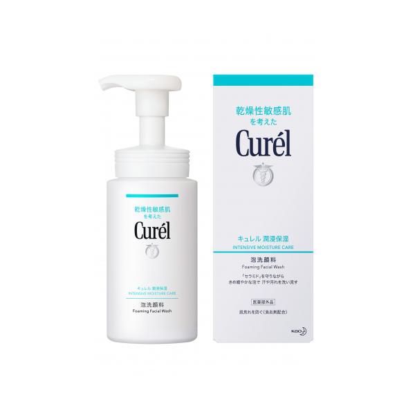 【医薬部外品】キュレル　潤浸保湿　泡洗顔料　150ml