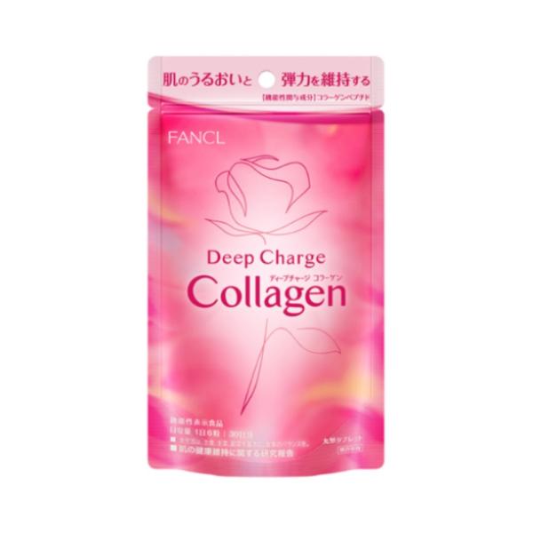 肌のうるおいと弾力をキープ。ファンケルの研究力で吸収に優れたコラーゲンペプチド配合。しっかりと機能が確認されている機能性表示食品です。