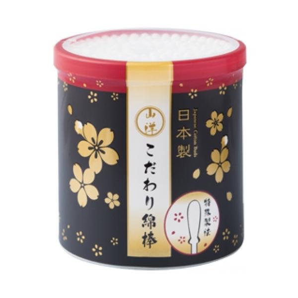 キトサン抗菌加工を施した綿棒です。日本製。軸先の角を取ることにより、安心感がアップ。綿を新形状にすることにより、やわらかさがアップ。