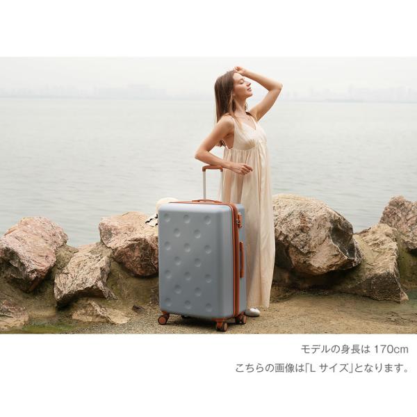 在庫処分5,860円で！スーツケース Mサイズ 拡張 軽量 中型 キ | JChere