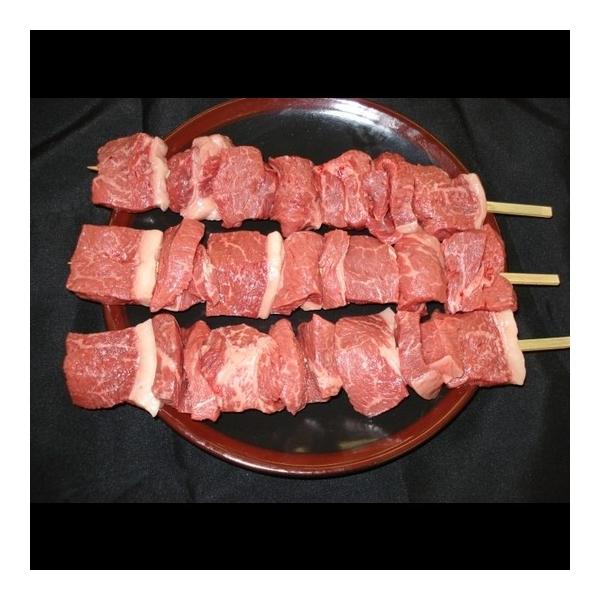 バーベキュー串焼用【国産牛モモ】1本（約200g）