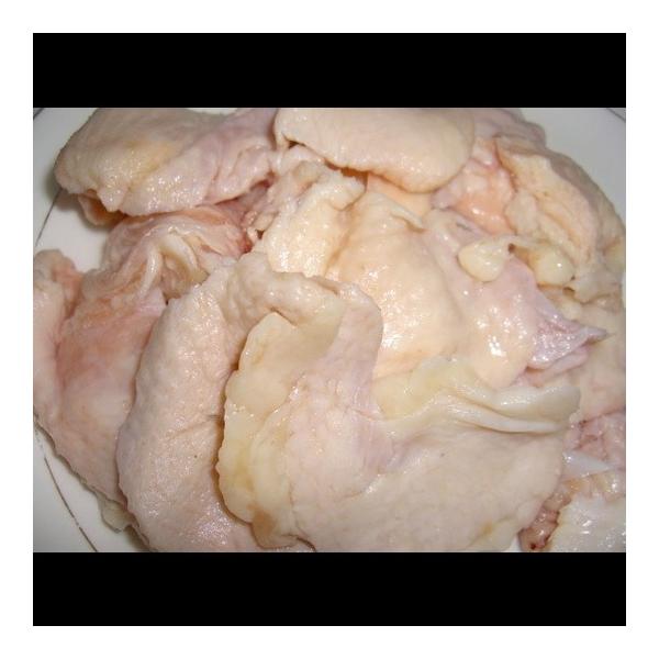 鶏皮【国産】（500g）　冷凍