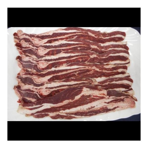 鹿肉カルビ【アバラ】（500g）〔北海道産 蝦夷鹿〕冷凍パック