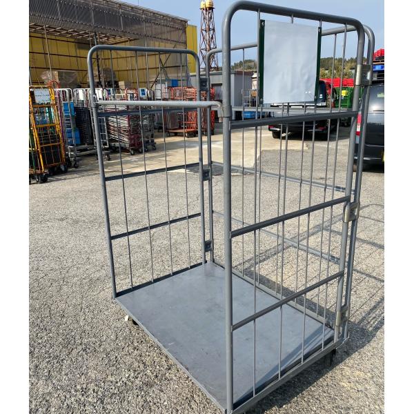 W1100×D800×H1700mm カゴ台車 中古品 K079 送料別途 : 物流機器.com 