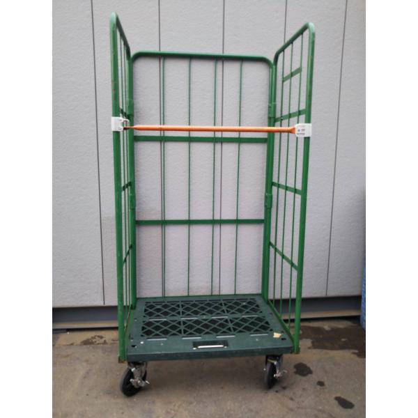 茶色中古カゴ台車　W850×D650×H1700mm　★在庫3台★　K009 W850×D650×H1700mm カゴ台車 中古品 K083 送料別途 : 物流機器.com