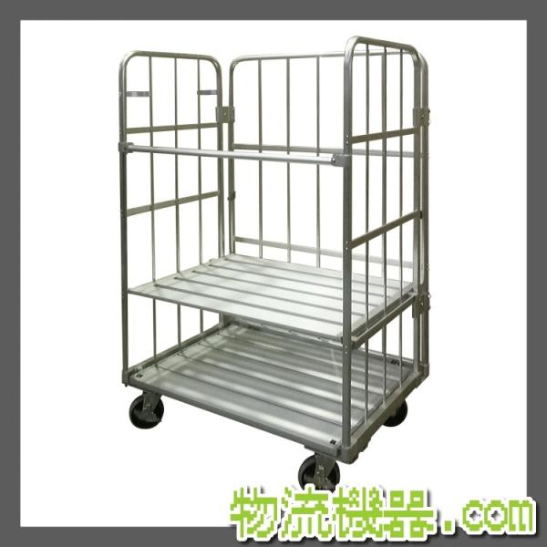 【LRC80AL専用】ヤマト・インダストリー アルミコンビテナー用中間棚 カゴ台車【条件付送料無料】