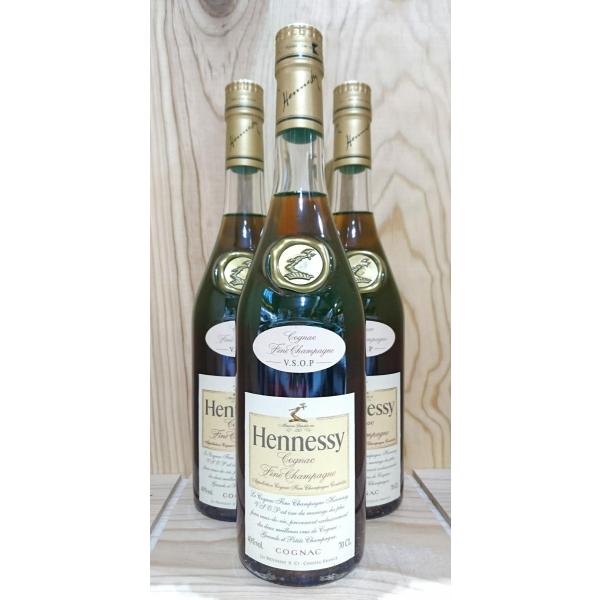 酒 3本 ヘネシー VSOP スリムボトル コニャック 700ml