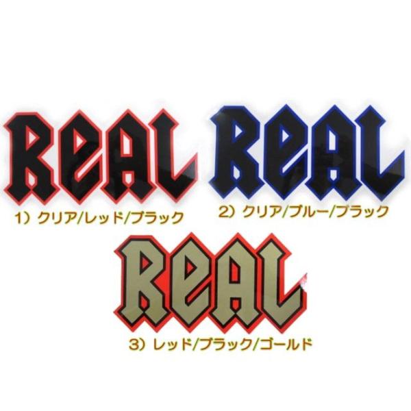 REAL�i���A���j Deeps ���S�X�e�b�J�[ �T�C�Y�F���[�W �i�X�P�[�g�{�[�h,�X�P�{�[,SK8,DLX,�f���b�N�X,�V�[��,�X�e�b�J�[�j