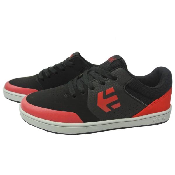 スケボー シューズ キッズ Etnies エトニーズ Marana Kids レッド グレースケートボード 子供 ブラック 靴 マラナ ブランド ご予約品