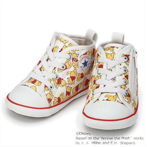 コンバース ベビー オールスター くまのプーさん スニーカー Converse Baby Pooh All Star 安売り N Z Pt