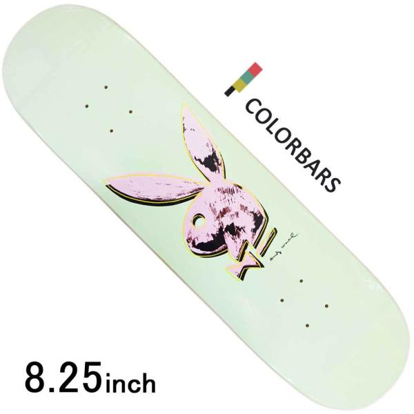 XP{[ XP[g fbL XP[g{[h vC{[CCOLOR BARS J[o[ Color Bars x PlayboyANDY WARHOL Mint DECK 8.25inchXg[g IV t@