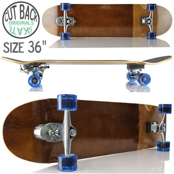 サーパス スラスター スケートボード コンプリート ブラウン2トーン