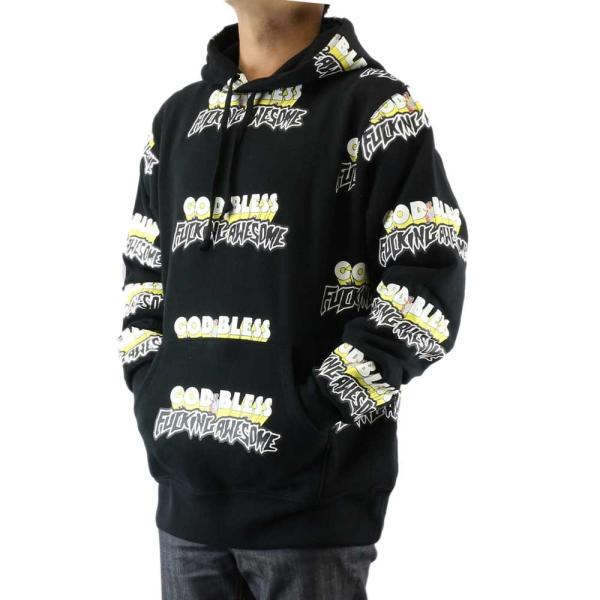 Fucking Awesome ファッキン オーサム パーカー スウェット フード God スケートボード Bless 18 Off ブランド Hoodie メンズ スケボー トラブル レディース