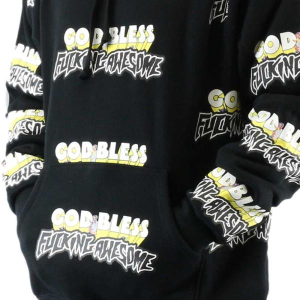 Fucking Awesome ファッキン オーサム パーカー スウェット フード God スケートボード Bless 18 Off ブランド Hoodie メンズ スケボー トラブル レディース