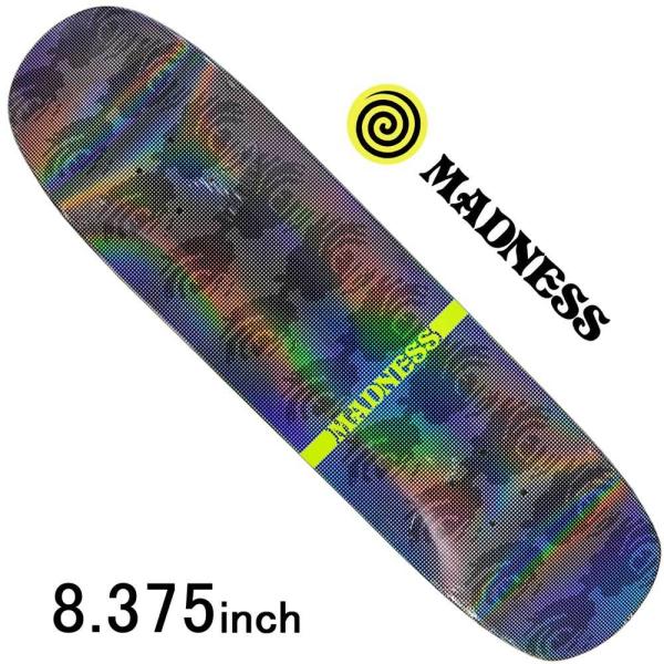 XP{[ fbL XP[g{[h `[ MADNESS SKATEBOARDS }bhlX XP[g{[h EYE DOT HOLO 8.375inch Team Model Xg[g IV t@bV