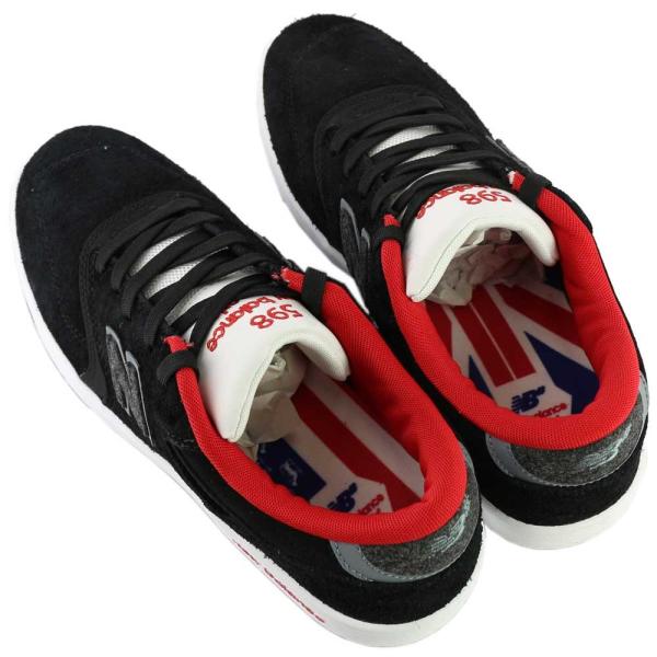 New Balance Numeric ニューバランスヌメリック Nm598 Blk Black Sheep スケボー メンズ Dワイズ スケートボード 正規取扱店 スケシュー シューズ 25 29cm スニーカー