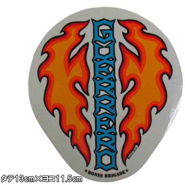 POWELL PERALTA ( �p�E�G�� �y�����^ ) Guerrero Dagger Sticker (1�J���[)(13cm×���R11.5cm) ( �X�P�[�g�{�[�h �X�P�{�[ �X�e�b�J�[ )