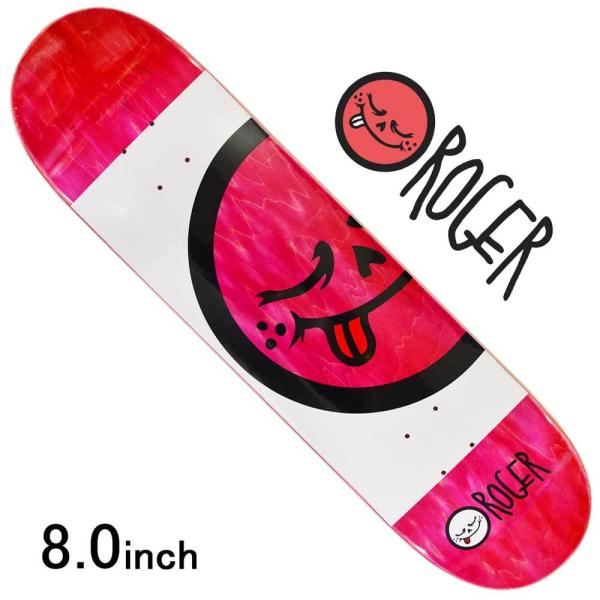 XP{[ XP[g fbL XP[g{[hROGER SKATE CO. W[ XP[g HALF ROGER V3 DECK 8.0inchXg[g IV t@bV ACe