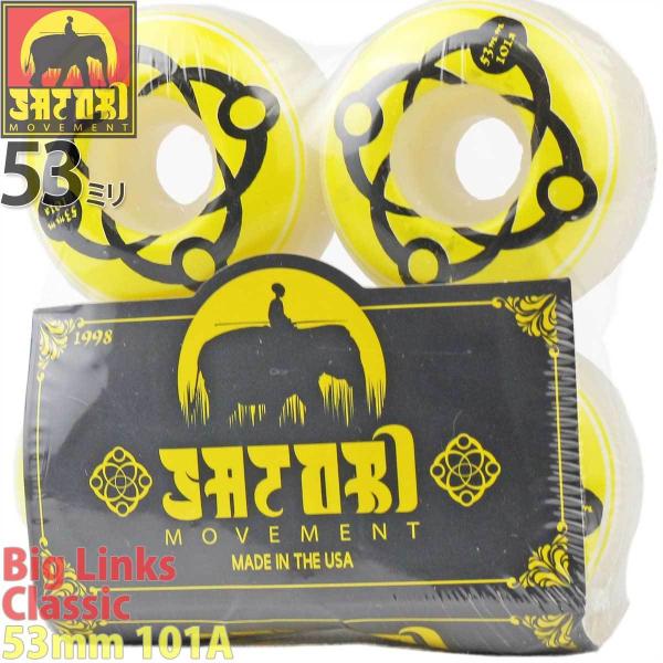 �T�g�� �X�P�{�[ �E�B�[�� 53mm 101a �r�b�O�����N �N���V�b�N Satori Big Links Classic Wheels �X�P�[�g�{�[�h �n�[�h �^�C��